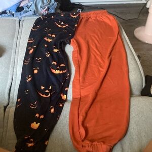 split dye halloween sweatpants